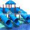 Outdoor playground swimming pool tube slide,kids plastic tube slide,water slide