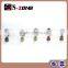decorative glass curtain rod flower finial