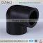 HDPE 90 degree bends and HDPE fittings