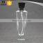Empty Perfume Bottle Glass With Black Cap