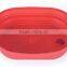 High quality new design microwave storage safe silicone filter bowls