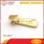 Shiny high quality zipper pullers with personal logo for bags accessories                        
                                                                                Supplier's Choice