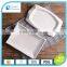 Wholesales cheap porcelain white Rectangular dinnerware steak plate for home and restaurant