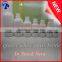 30ml White Porcelain Glass Bottles With white childproof cap