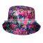 Print Beatuiful Flower Cotton Bucket Hat