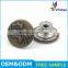 Decorative metal 12.5mm press metal snap button