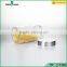 1000ml round glass storage jar /glass jar with metal lid wholesale