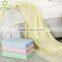 100% Pure Bamboo Soft Blanket Waffle Bassinet Swaddling Cradle Wrap