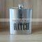 High sale stainless steel hip flask with silk-screen logo
