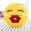8cm Smiley emoticon plush emoji Keychain cartoon Soft Stuffed emoji keychain