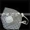 Grey spunlace nonwoven protective face mask with valve