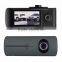 2.7inch LCD screen HD Car video recorder G-sensor support gps driving track Dual lens R300 car dvr car camera                        
                                                                                Supplier's Choice