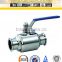 F304 Stainless Steel Sanitary Ball Valve Dimensions