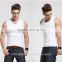 Brand super cotton soft stretchable sleeveless t shirt blank fitness 100 cotton men tank top