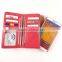 Pink pu skin strip leather phone holder for samsung galaxy note 2 3 4 wallet phone bag for samsung phone models wholesale