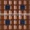 Leather 3d Carved Wall Panel Ceiling Brown Tile