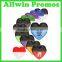 Heart Shaped Plastic Memo Clips Magnetic Clip