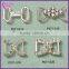 New Arrival Factory Wholesale girls flower shape buckle