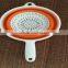 plastic folding fruit basket new style plastic collapsible colander