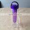 tritan sport water bottle, BPA free fruit infuser water bottle,lemon cap water bottle