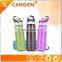 Hot sale portable stable tritan plastic drinking bottle with straw