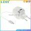 New EU Plug 5V 2.1A Universal USB Travel Charger with Micro USB Retractable Charging Cable for Samsung Mobile Phone Length 60cm