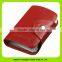 High Quality Unisex Small Leather Credit Card Holder with 26 Plastic Card Slots 16455
