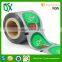 Best quality preformed roll plastic cup lidding sealing film for dairy products