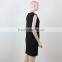 black t-shirt dress slim dress guangzhou women clothes manufacture