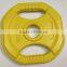 Color Olympic Bumper Plates Weight with Steel Ring