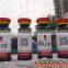 high quality air tight advertisement structure inflatable bottle, outdoor inflatable advertising model