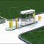 Blue Tooth Automated Car Parking System Straight Boom Barrier with Pressure Sensor