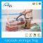Home storage organizer cube vacuum plastic bag