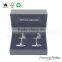 Wholesale New Luxury Mini Custom Cufflink Paper Box Packaging