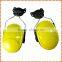 Adjustable ear muff for safety helmet