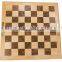 High Quality Traditional Inlaid Wood Chess Set with Wood Chessmen in Swivel Case