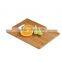 Bamboo Cutting Chopping Board Rectangle Paddle Round With Handle Kitchen Home