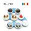 SL-728 Designer Pictures Contact Lens Dual Case