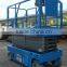 Battery powered hydraulic scissor type lifting system