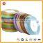 Golden Color and Satin Award Ribbon Pattern Award Ribbon For Christmas