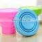 Portable foldable silicone cup,factory directly