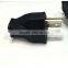 3 pin 15A male plug connector