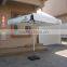advertising commercial patio parasol umbrella in summer