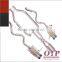 3-SERIES E92 335I COUPE M3 EXHAUST CATBACK With Titanium Coating Tips
