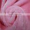 100% polyester warp knitting customized plush fabric for lining for home textile