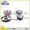 Hot item red color 7pcs cookware set stainless steel cookware kitchen ware set