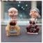 Lovely old man figure bobble head toy/custom human model bobble head figure/factory price custom your own bobble head toy