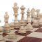 CHW24 Staunton Wooden Chess Pieces Std # 6 in wooden box