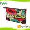 Fashion hot sell children canvas zipper pencil bag