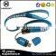 Custom quick release safety detachable buckle lanyard usb flash drive